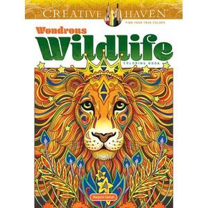 Creative Haven Wondrous Wildlife Coloring Book -- Marjorie Sarnat
